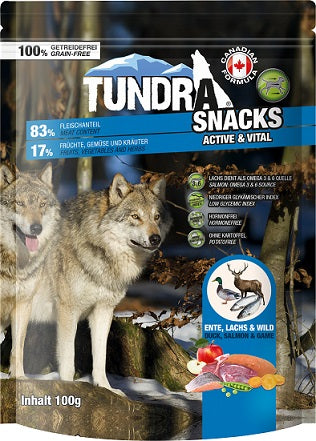 Tundra Active+Vital Duck 9x100g