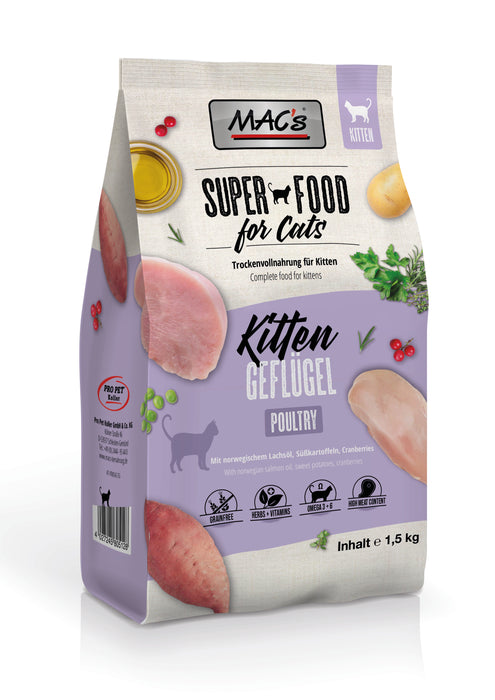 Mac's Cat Kitten dry food