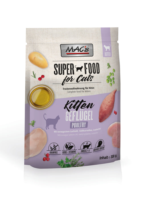 Mac's Cat Kitten dry food