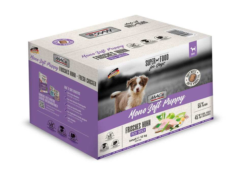 MAC's DOG - Mono Soft Puppy Frisches Huhn