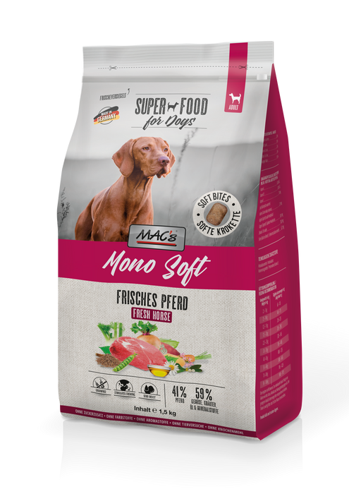 MAC's DOG - Mono Soft Frisches Pferd