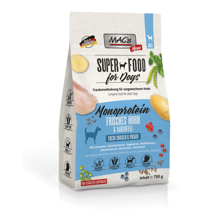 MACs DOG Mono Trockenfutter 750g