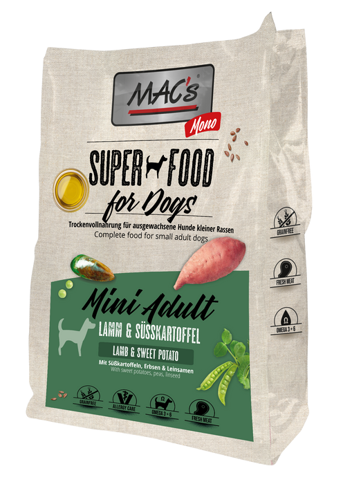 MAC's DOG - Monoprotein Mini Adult Lamm