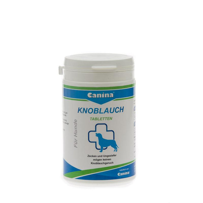 Canina Knoblauch Tabletten.