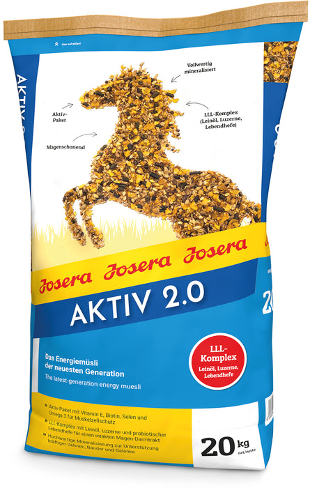 Cheval Josera, Actif 2.0