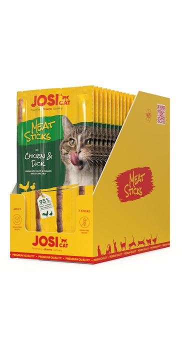 JosiCat Meat Sticks 20x35g.