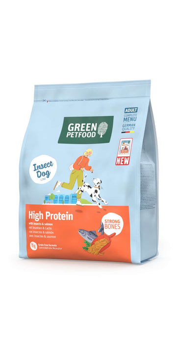 Green Petfood Dog - High Protein with Insects
