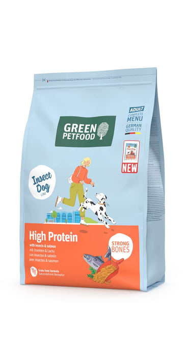 Green Petfood Dog - High Protein with Insects