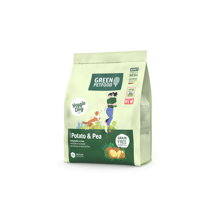 Green Petfood Dog - Mini Potato & Pea with Insects