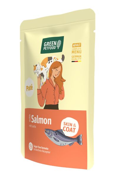 Green Petfood Cat Paté 8x85g