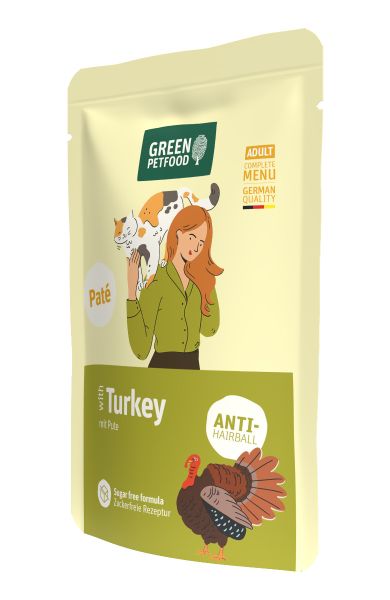 Green Petfood Cat Paté 8x85g