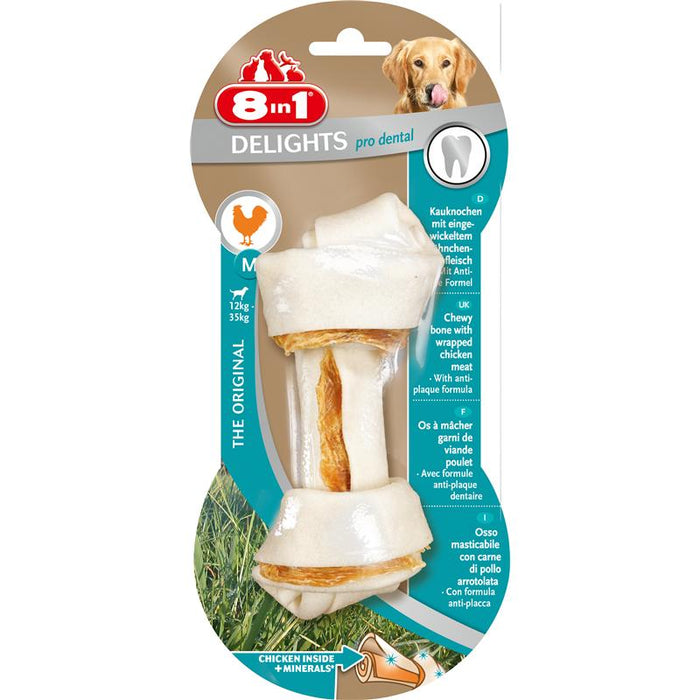8in1 Delights Kauknochen Pro Dental Chicken