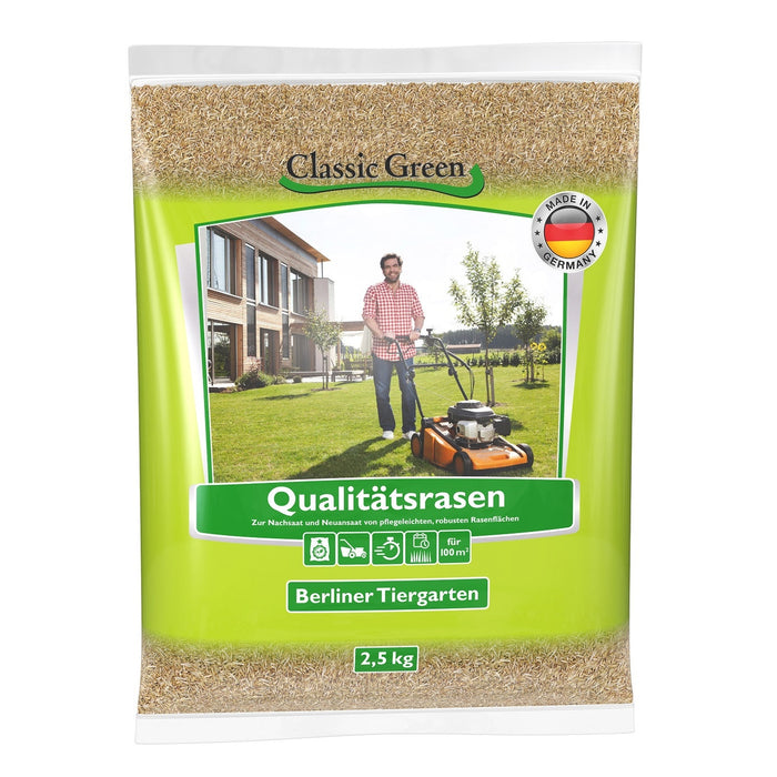 Classic Green Rasen Berliner Tiergarten Plastikbeutel