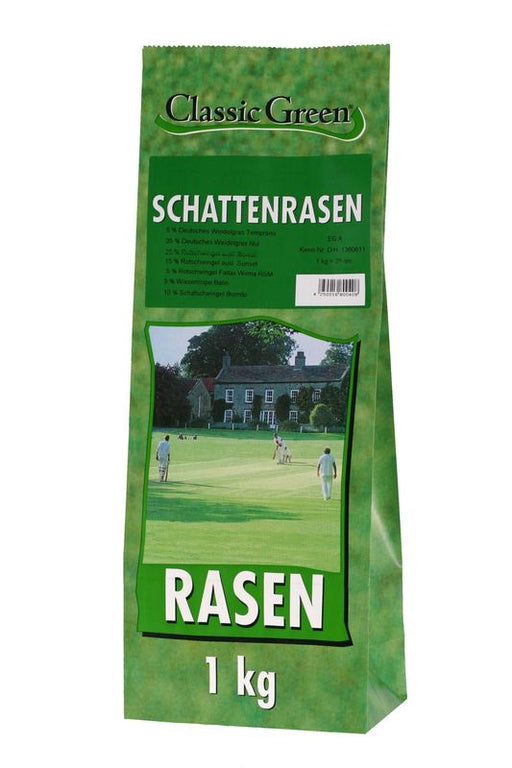 Classic Green Rasen Schattenrasen Plastikbeutel.