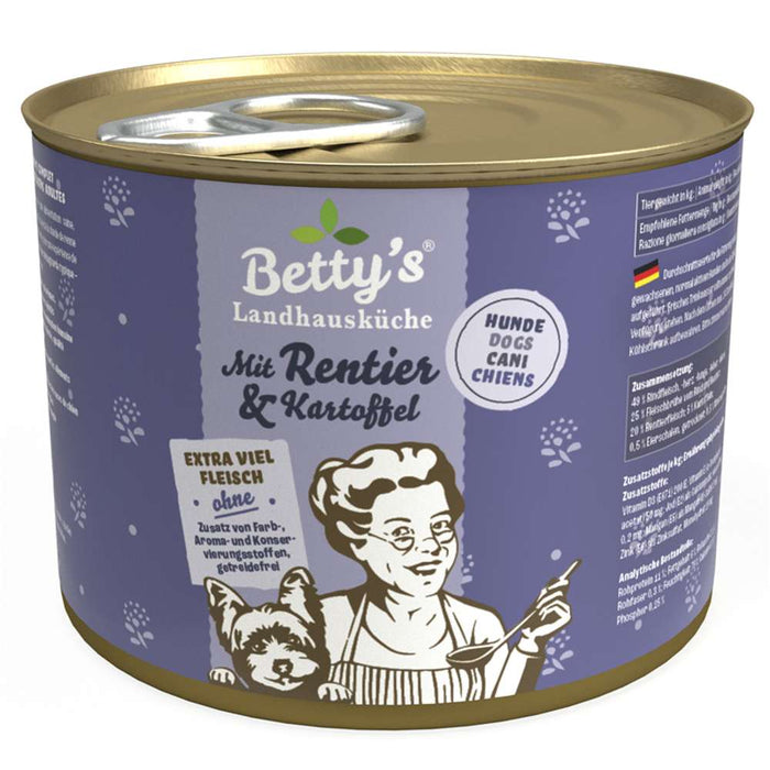 Betty's Landhausküche Dog - Dosen 6x200g