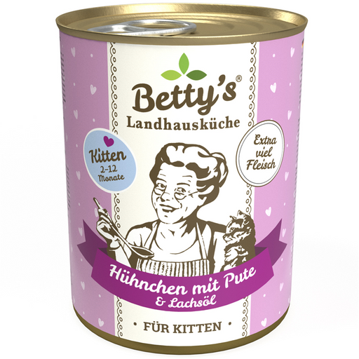 Betty's Landhausküche Cat Kitten 6x400g.
