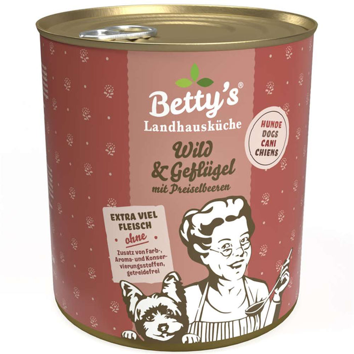 Betty's Landhausküche Dog - Dosen 6x800g