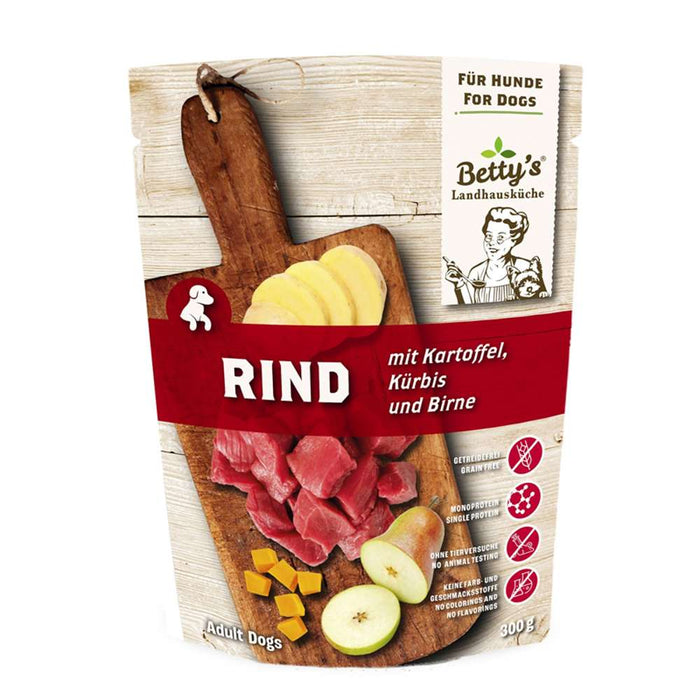 Betty's Landkausküche Dog - Pouchbeutel 10x300g