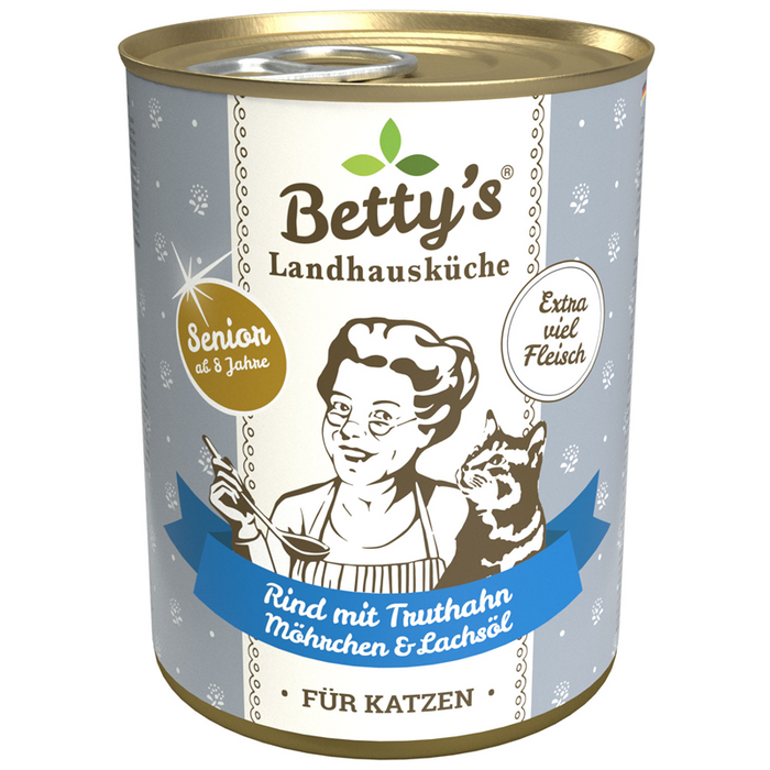 Betty's Landhausküche Katze SENIOR 6x400g.