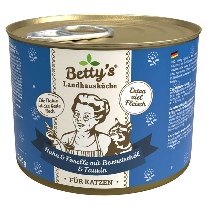 Betty's Landhausküche Cat - Dosen 6x200g