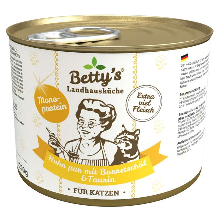 Betty's Landhausküche Cat - Dosen 6x200g