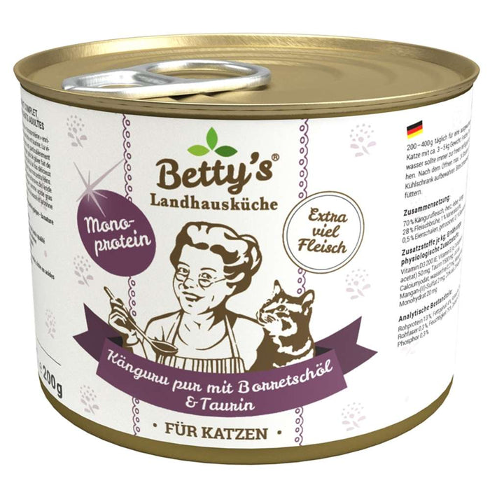 Betty's Landhausküche Cat - Dosen 6x200g