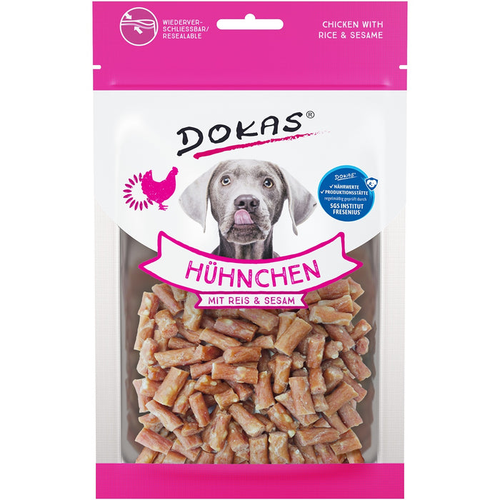 Dokas Snack Poulet avec Riz et Sésame 70g