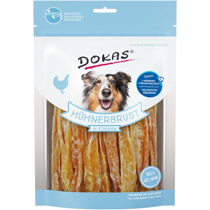 Dokas Dog Snack Strips of chicken breast