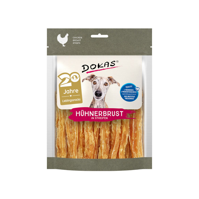 Dokas Dog - Snack Hühnerbrust in Streifen 7St