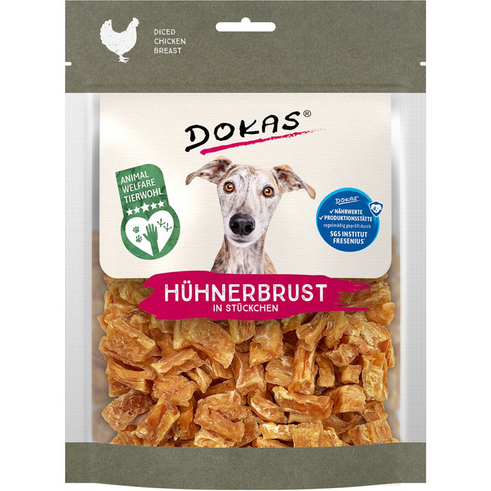 Dokas Dog - Snack Hühnerbrust in Stücken 7St