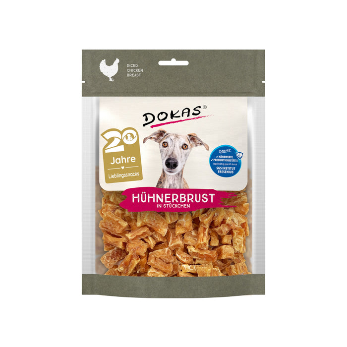 Dokas Dog - Snack Hühnerbrust in Stücken 7St