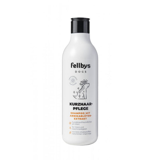 Fellbys Dogs Kurzhaarpflege Shampoo mit Arnikablüten-Extrakt.