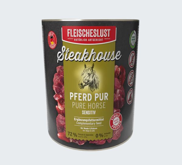 Fleischeslust Steakhouse Pur 6x800g