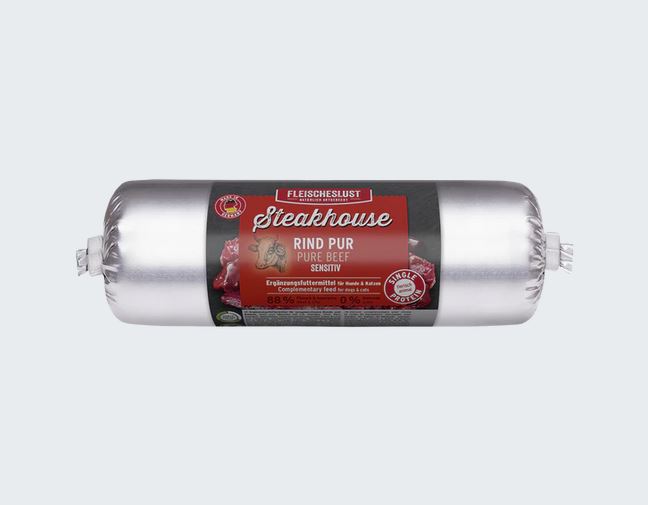 Fleischeslust Steakhouse pur 500g
