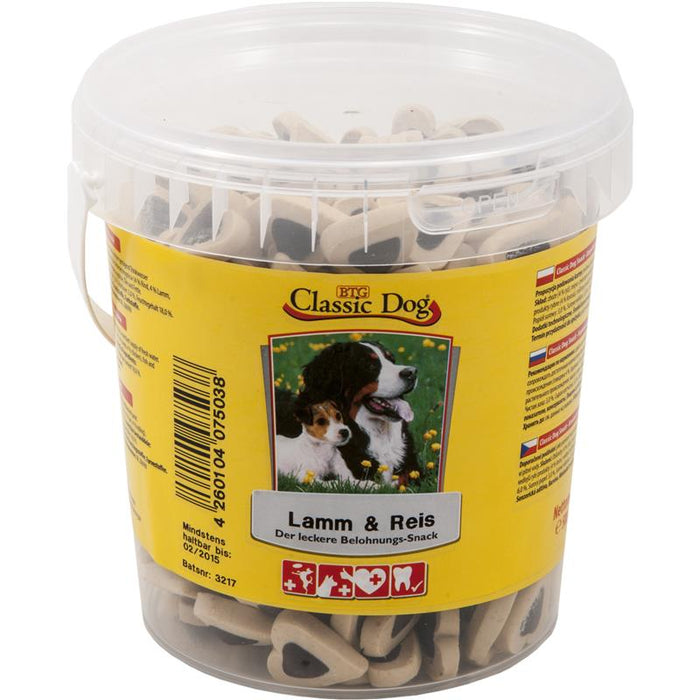 Seau à goûter classique pour chien 500g