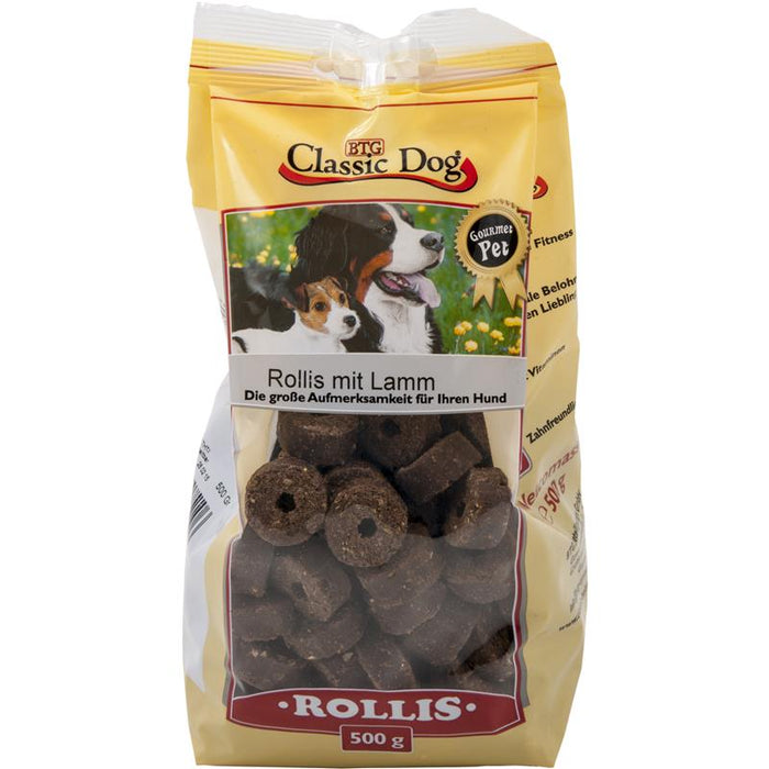 Classic Dog Snack Rollis 500g