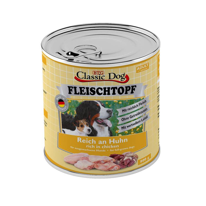Classic Dog Dose Adult Fleischtopf Pur 6x800g