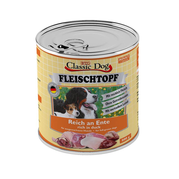 Classic Dog Dose Adult Fleischtopf Pur 6x800g