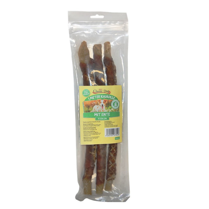 Classic Dog Snack 1m Kaurolle 3x34cm