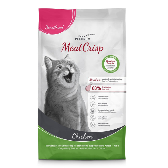 Platinum Cat MeatCrisp Sterilized Chicken
