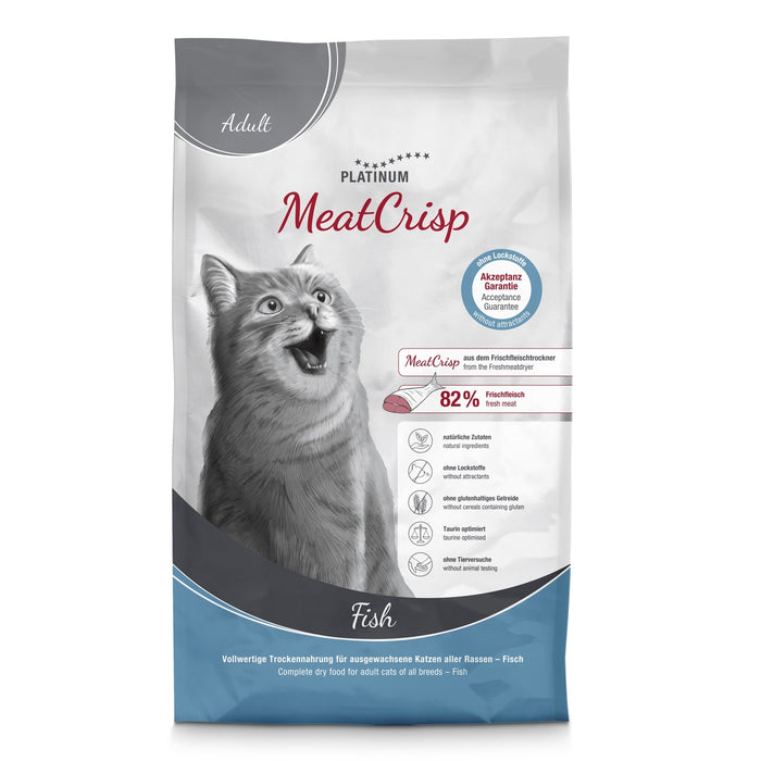 Platinum Cat MeatCrisp Adult Fish