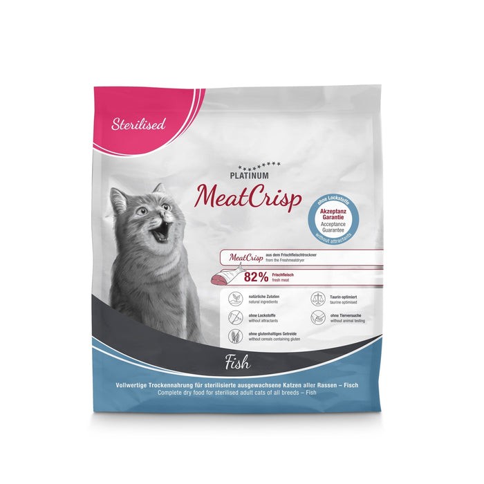 Platinum Cat MeatCrisp Sterilized Fish