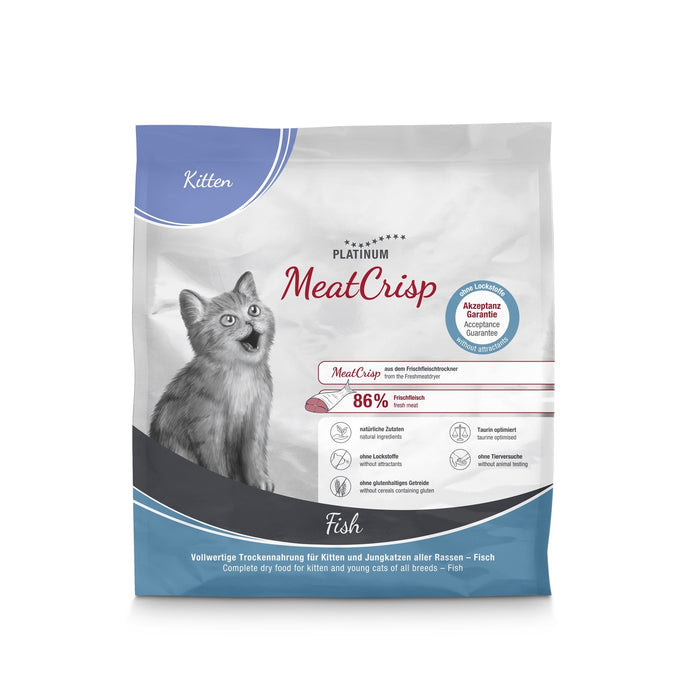 Platinum Cat MeatCrisp Kitten Fish