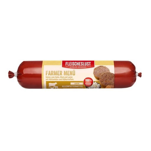 Fleischeslust Farmer Menü Junior geeignet 6x800g.