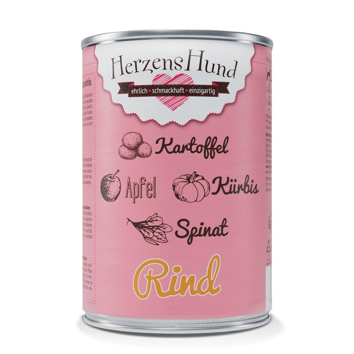 Herzenshund Nassfutter 12x400g