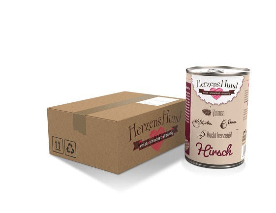 Herzenshund Nassfutter 12x400g