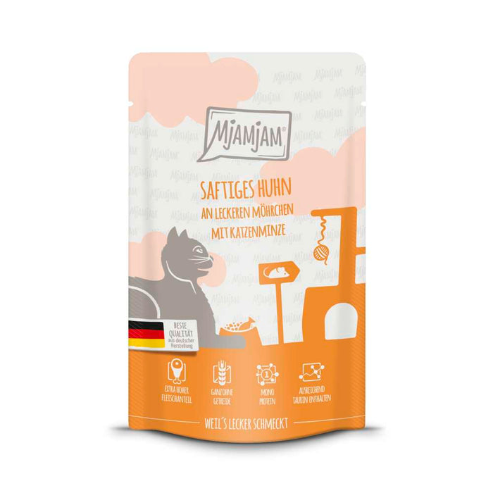 MjAMjAM Cat - Leckere Mahlzeiten Pouchbeutel 12x125g