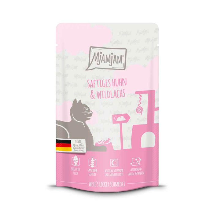 MjAMjAM Cat - Leckere Mahlzeiten Pouchbeutel 12x125g