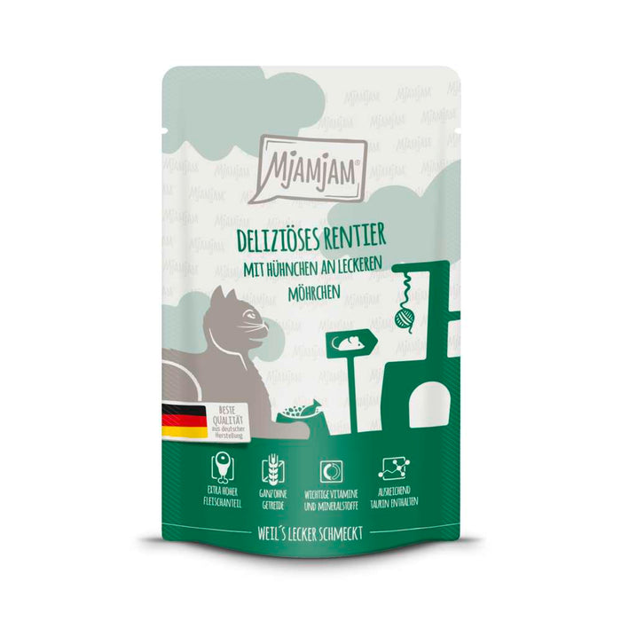 MjAMjAM Cat - Leckere Mahlzeiten Pouchbeutel 12x125g