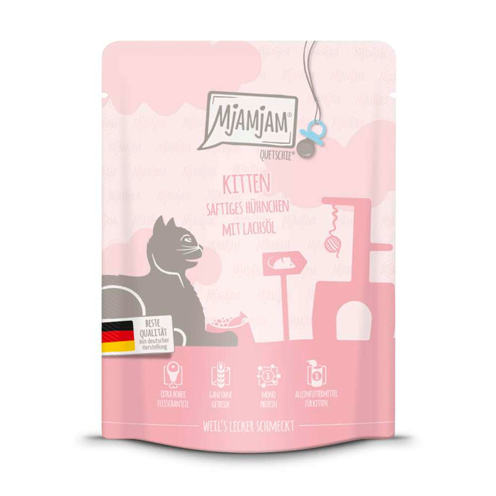 MjAMjAM Cat - Leckere Mahlzeiten Kitten Pouchbeutel 6x300g